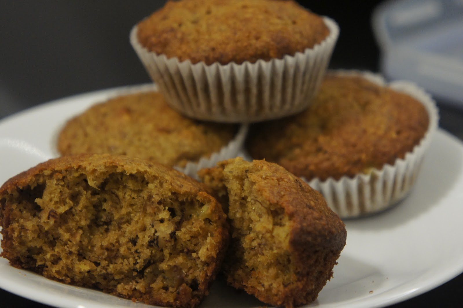 Thermomix Playground Banana Walnut Muffin with Buckwheat flour