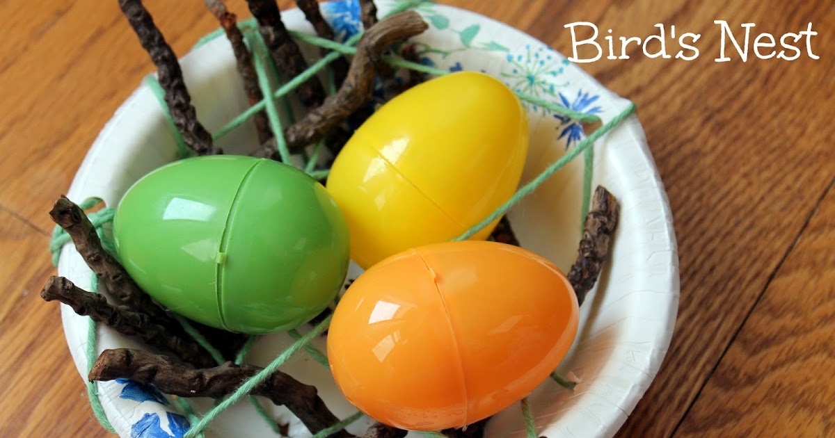 Weaving a Bird's Nest: Preschool Craft ~ Reading Confetti