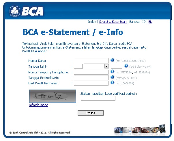 Buat Kartu Kredit Tambahan Bca | cek tagihan kartu kredit bca via internet go chenx Buat Kartu Kredit Tambahan Bca | cek tagihan kartu kredit bca via internet go chenx