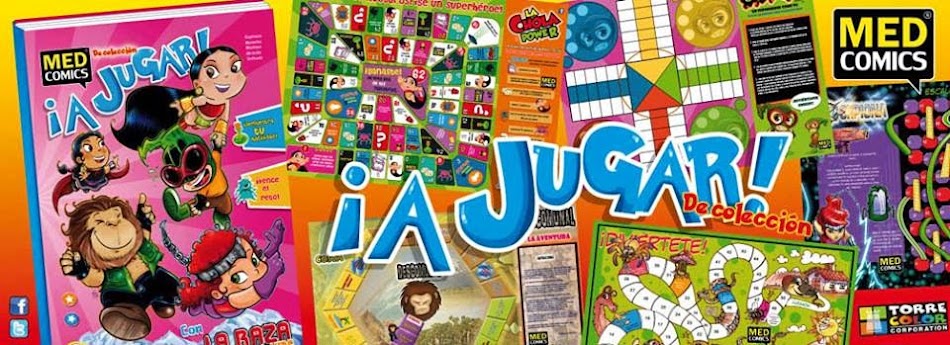 MEDcomics TE TRAE EL LIBRO DE JUEGOS: ¡ A JUGAR!