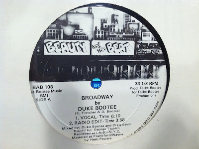 Duke Bootee – 'Broadway' (1986) (320kbps) (VLS)