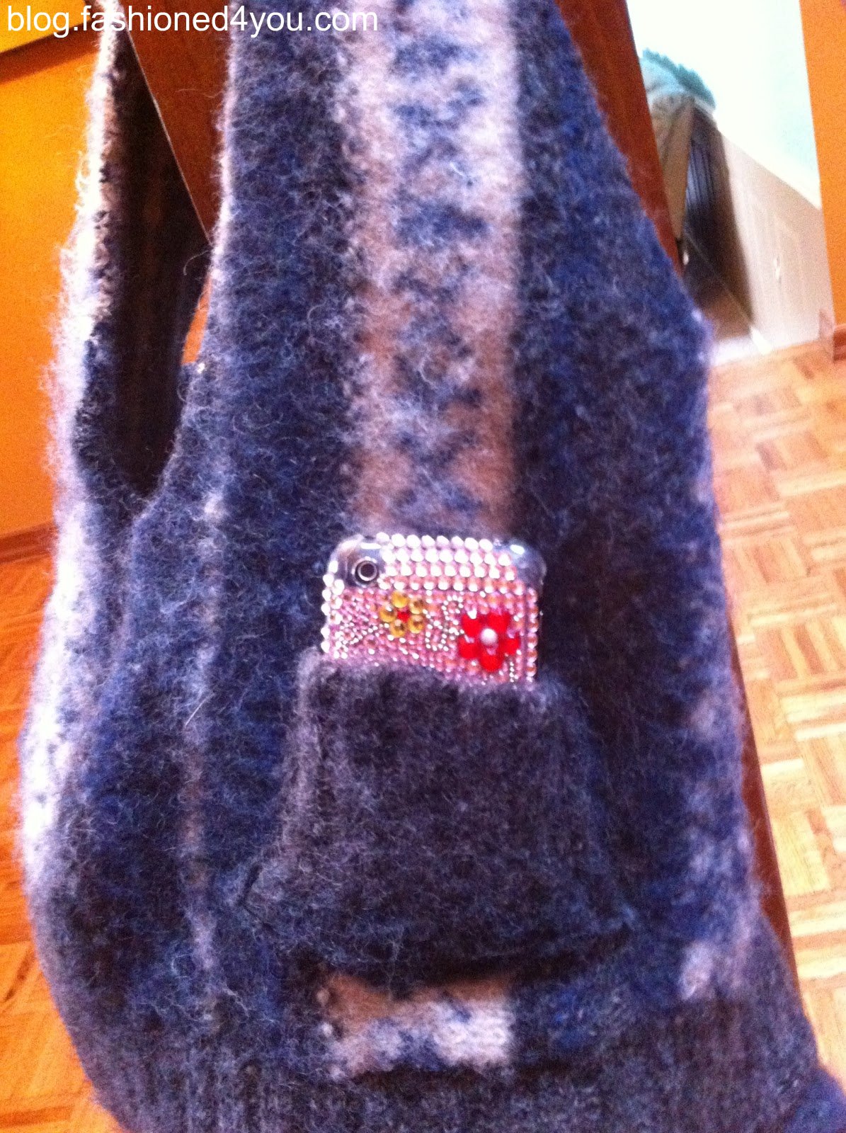 Fashioned4You From Old Wool Sweater to Fashionable Bag Tutorial