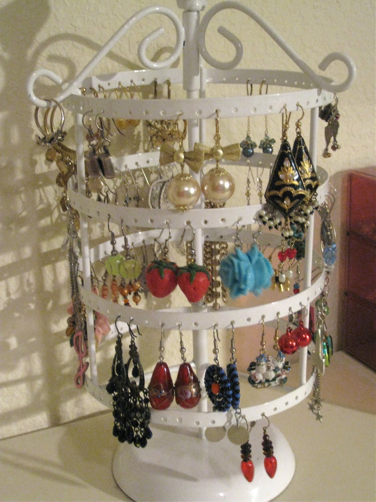 Birdcage Jewelry Stand