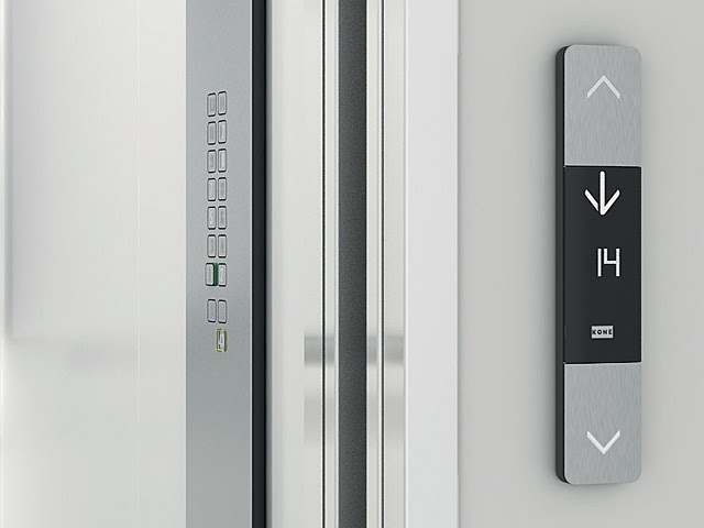Kone, tipografía para ascensores