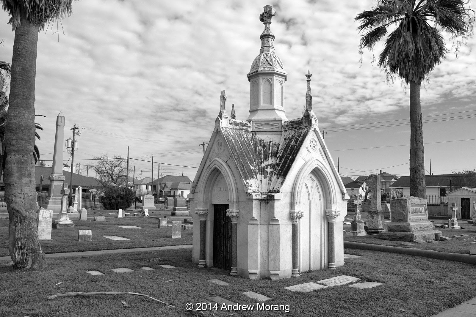 Urban Decay Resting in Peace Old City Cemetery, Galveston, Texas