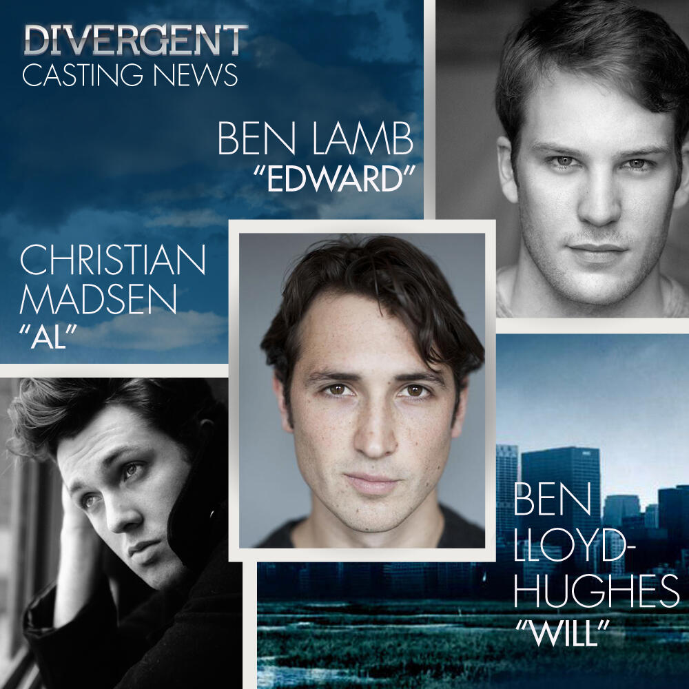 The Divergent Life: CASTING NEWS: Will, Edward, & Al Have Been Cast