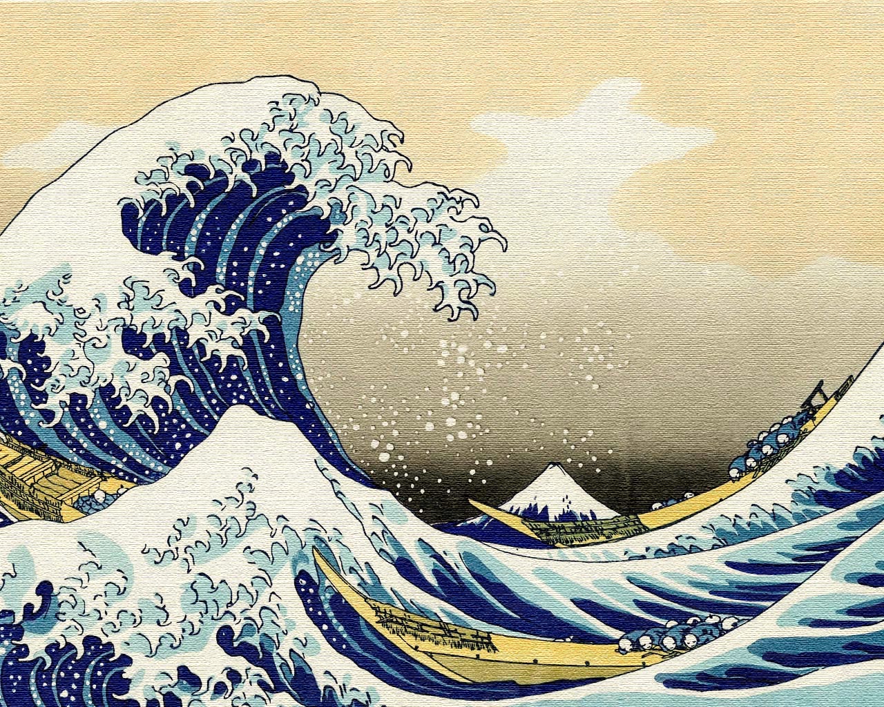 "La gran ola" de Hokusai, el misterio de los fractales. El blog de
