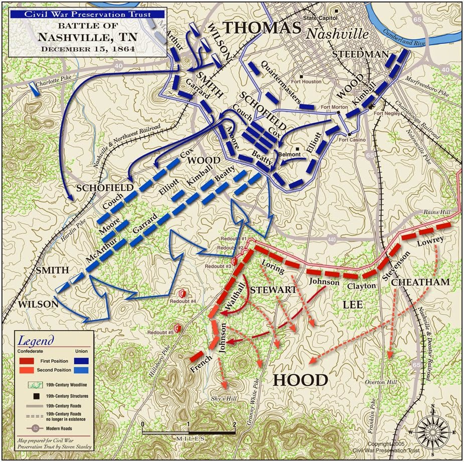 ONCE A CIVIL WAR December 15, 1864The Battle of Nashville (Day One)