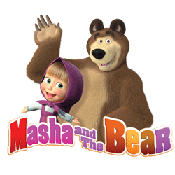 Gambar Animasi Bergerak Masha and The Bear Lucu Funny Animated Gif
