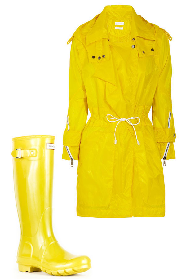 Fashion and Chocolat Fashionable Rainboots and Rain coats!