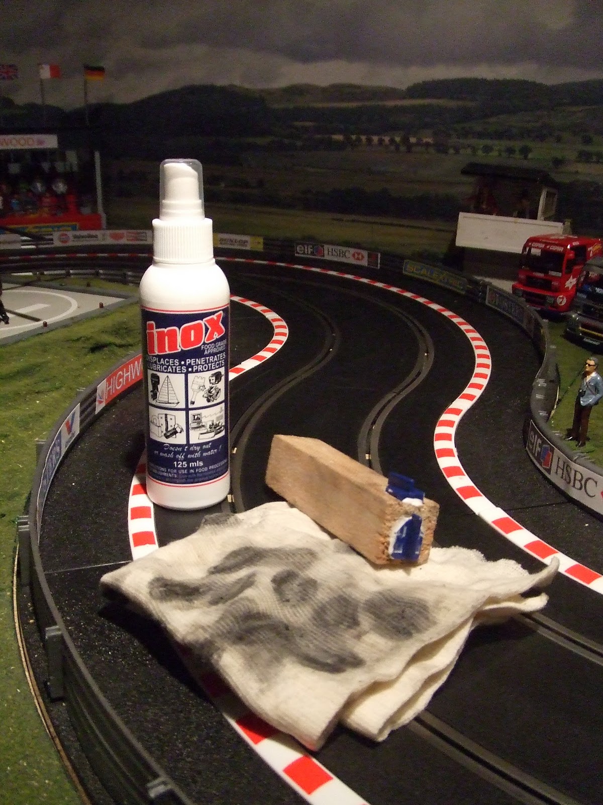 My Scalextric Slot lubrication