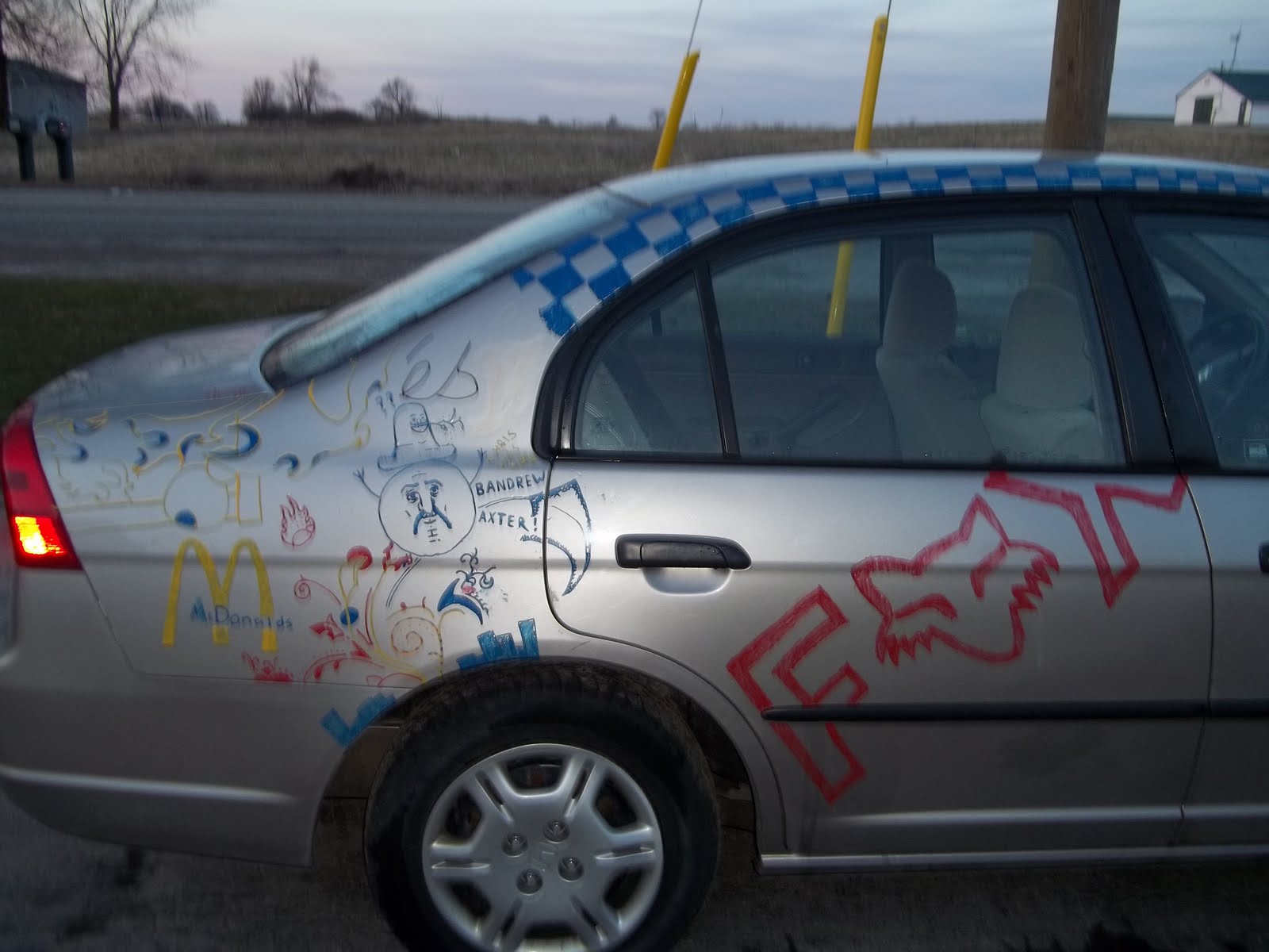 The Baxter Blab Sharpie Car