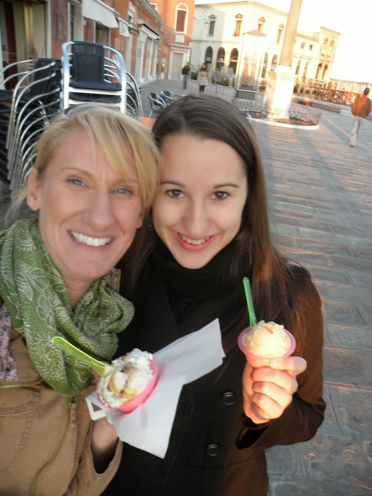 Gelato and Flora... Delightful in Murano, Italy