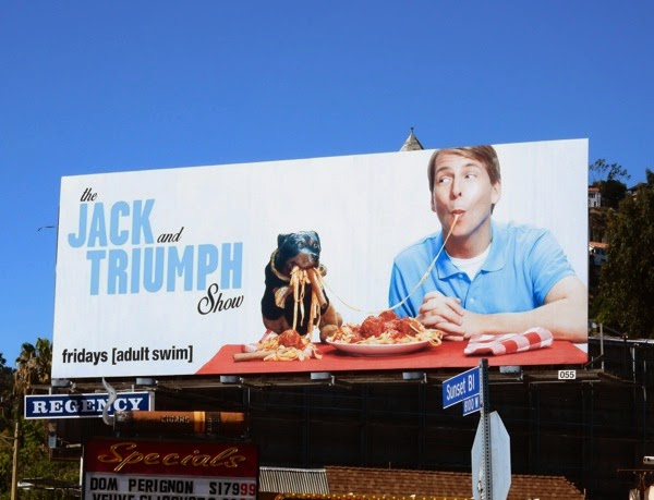 The Jack and Triumph Show Adult Swim billboard Jack and Triumph Show Adult Swim billboard