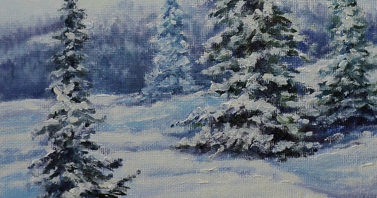 BillFolowellFineArt &quot;Passing Winter Snow Storm&quot; painting