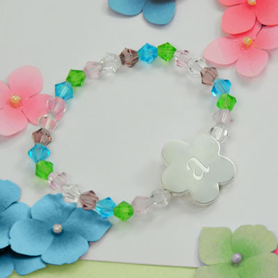 flower girl bracelet