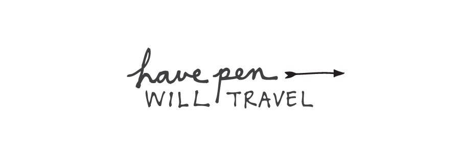 have pen, will travel