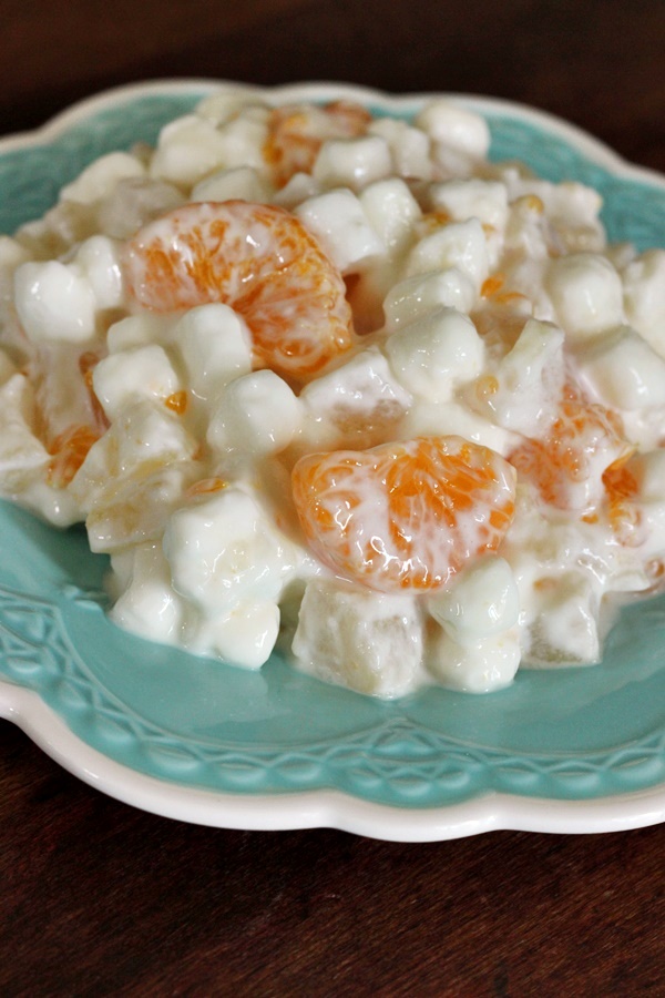 pineapple cheese salad marshmallows
