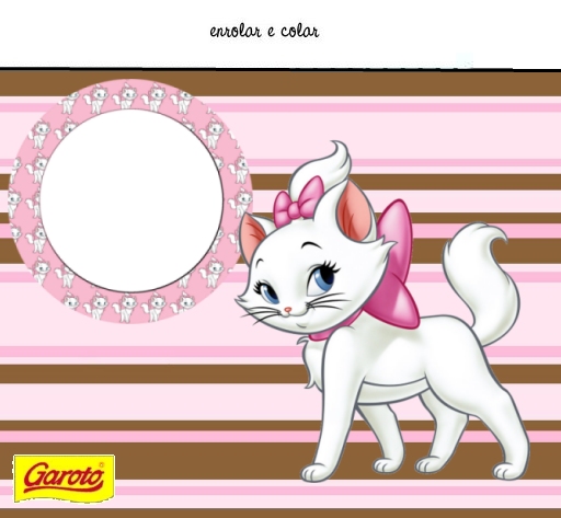 Gatinha Marie Disney - Kit Completo com molduras para convites, rótulos  para guloseimas, lembrancinhas e imagens!