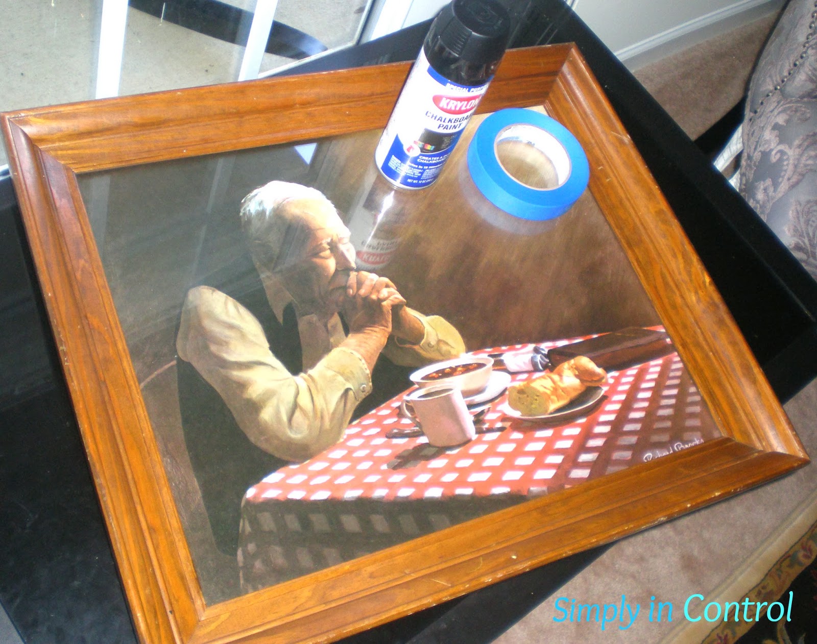 Simply in Control How to Make Your Own Chalkboard DIY