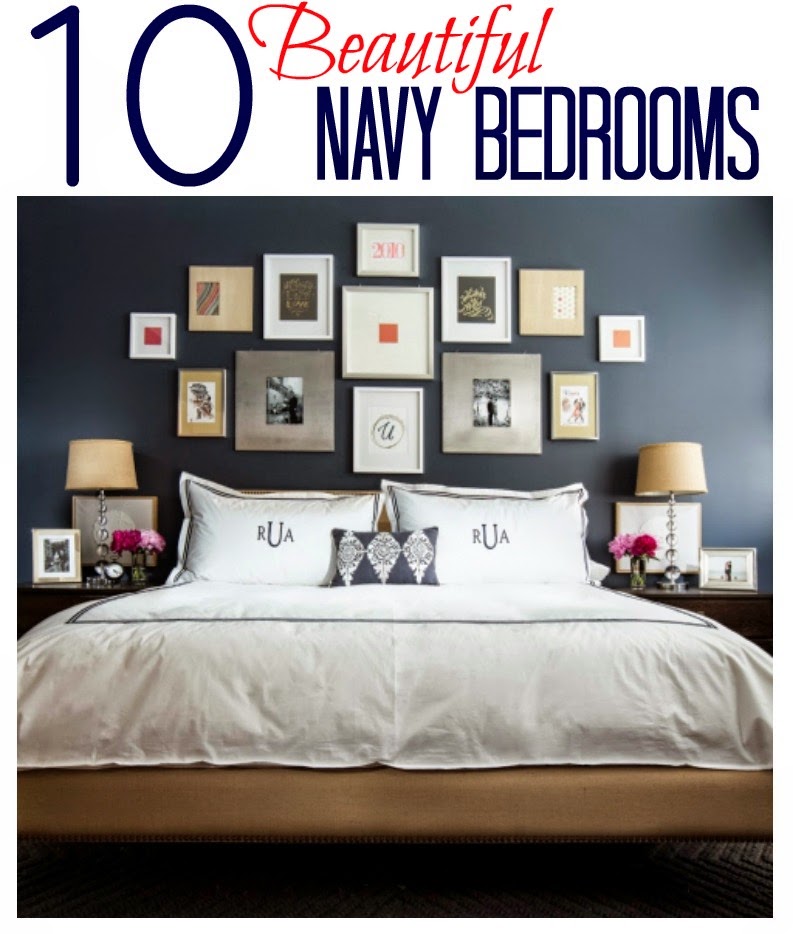 Roundup 10 Beautiful Navy Bedrooms I'm Flying South