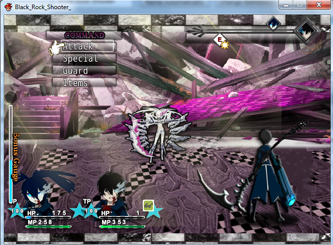 black rock shooter the game download pc