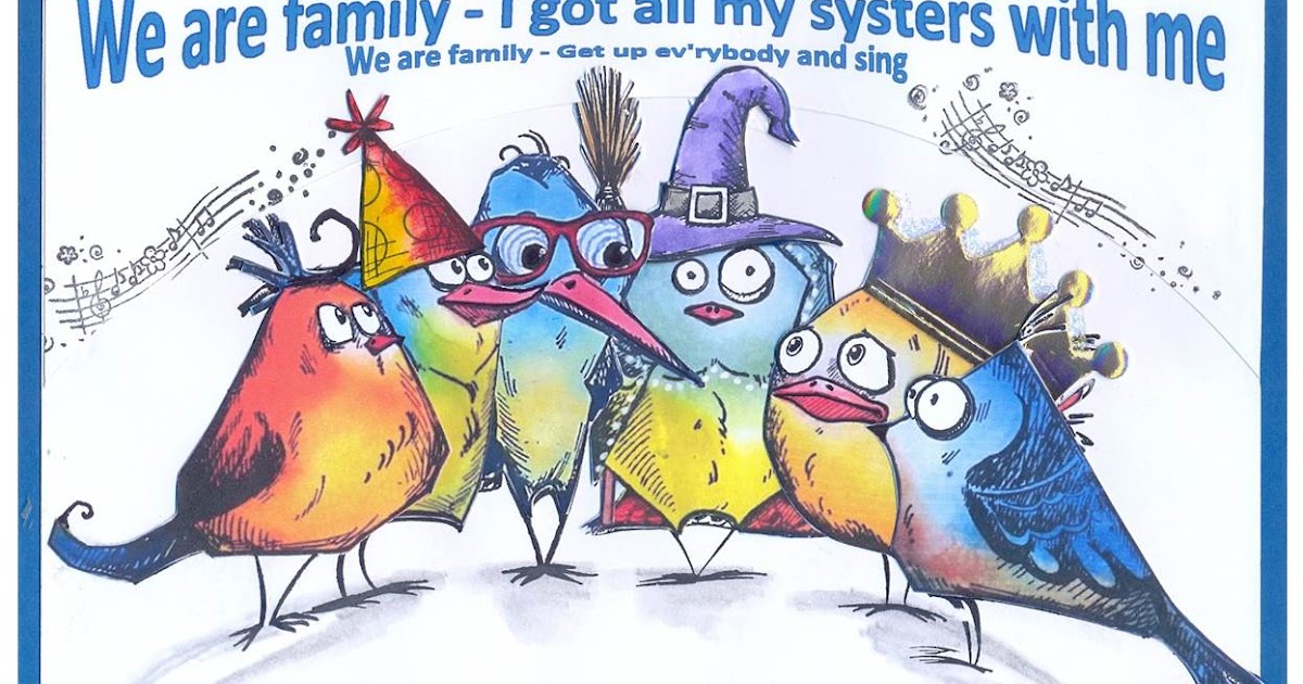 ' Stempelgaudi ': Bird Crazy - #10 - Crazy-Bird-Mania we are family