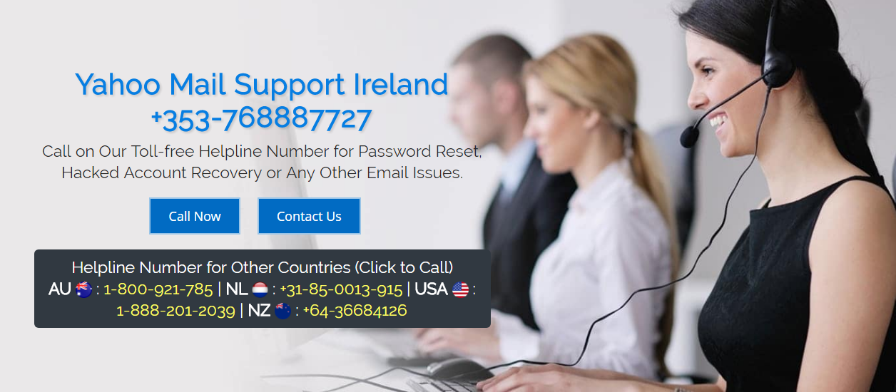 Yahoo Support Ireland +353-768887727