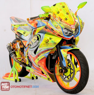 Gambar Modifikasi Motor Kawasaki Ninja 250 Terbaru Gambar Modifikasi Motor Kawasaki Ninja 250 Terbaru