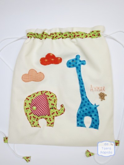 De Tijera Rapida | de tijera rapida mochila zoo elefante y jirafa De Tijera Rapida | de tijera rapida mochila zoo elefante y jirafa