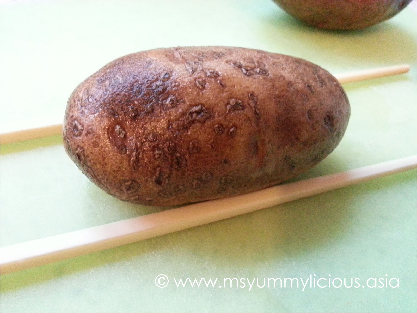 Bacon Hasselback Potatoes Yummylicious + Babylicious