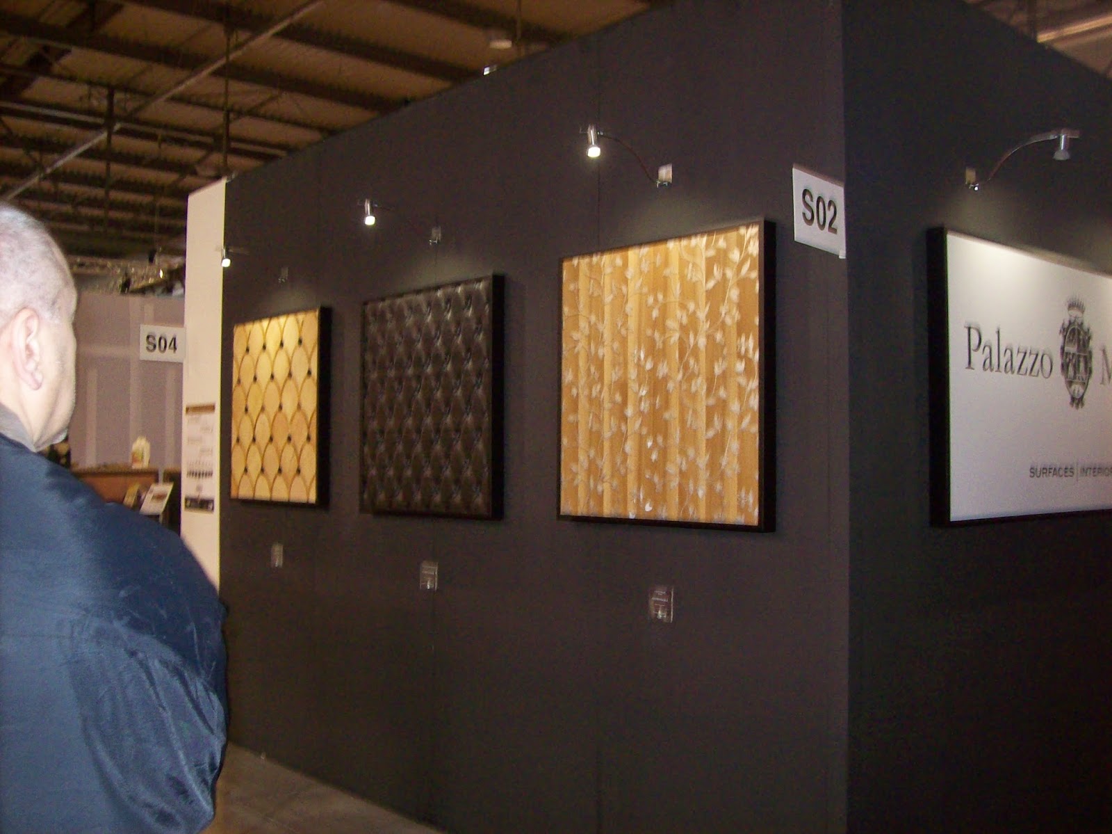 Wunderkammer: made expo 2015: rivestimenti per interni Carta da parati effetto cemento armato