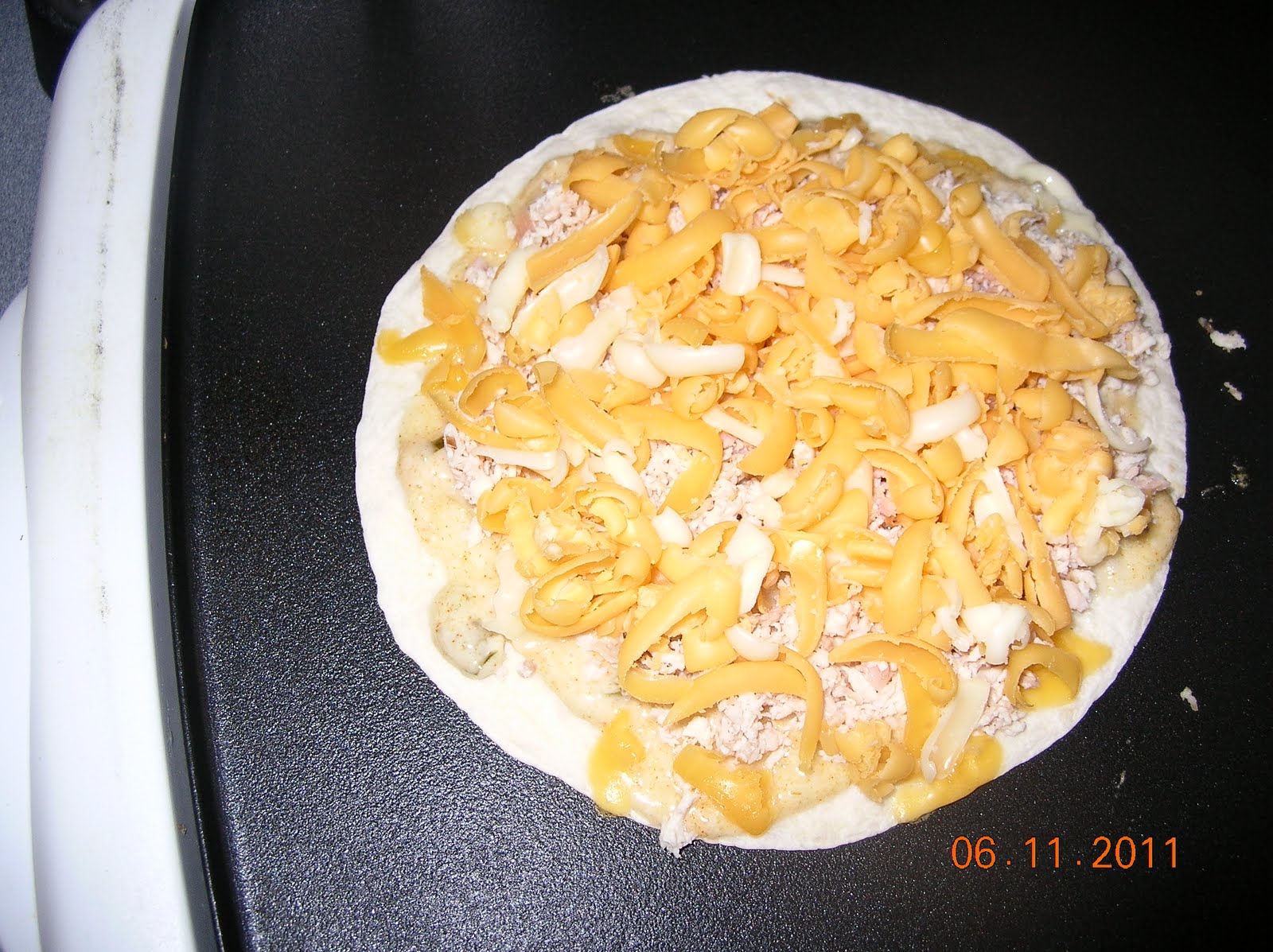 {Junk in their Trunk} Chicken Quesadillas