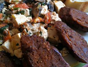 Chouriço de Seitan Chouriço de Seitan (vegana)