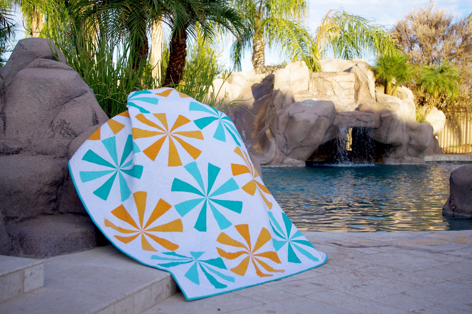 Beach Umbrellas Quilt Ahhh...Quilting