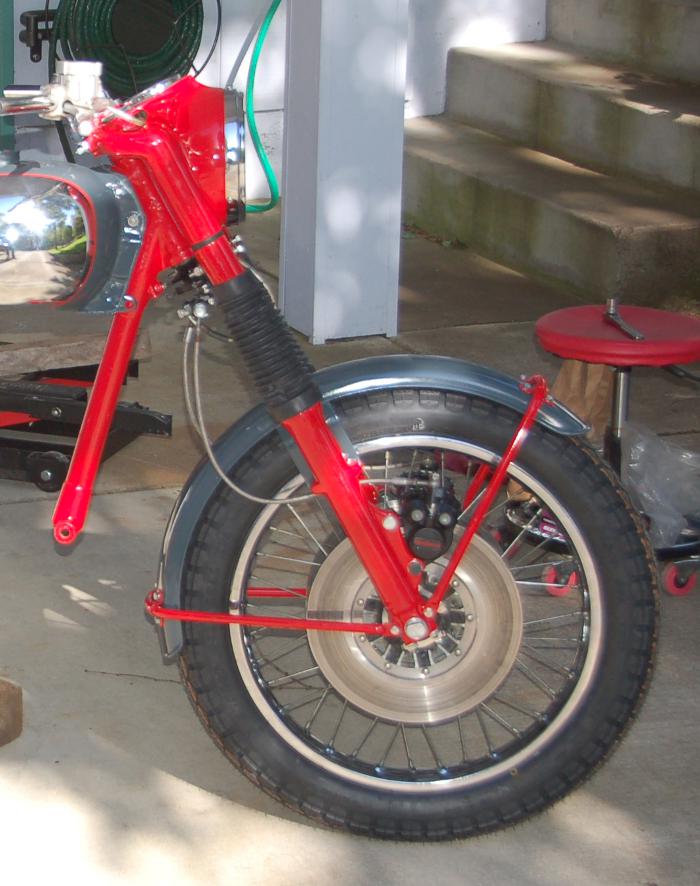Restoring Two Motorcycles in Two Years.