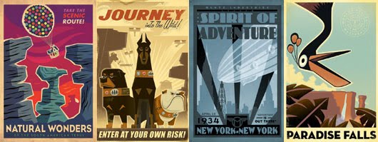 Pixar Up Paradise Falls