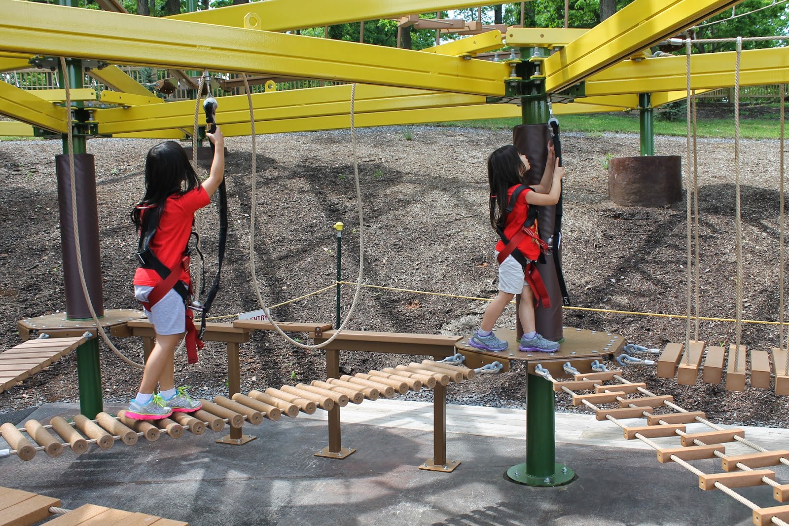 Luray Caverns Rope Course Wong's BLOG