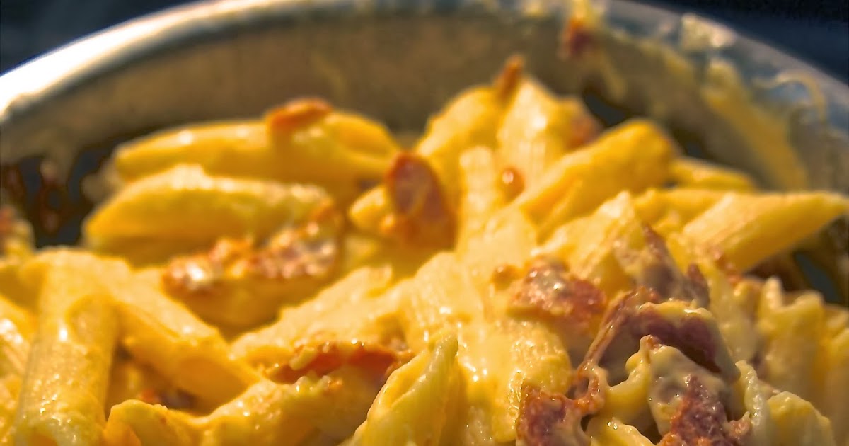 Savory Sweet and Satisfying Cheese and Bacon Pasta