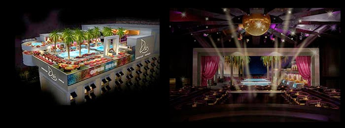 the vegas guest list drais the cromwell xal lighting
