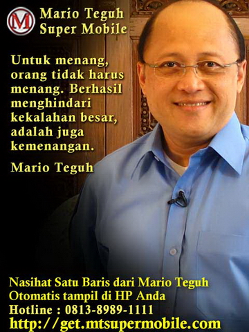 Kata Kata Bijak Mario Teguh Kata Kata Bijak Mario Teguh
