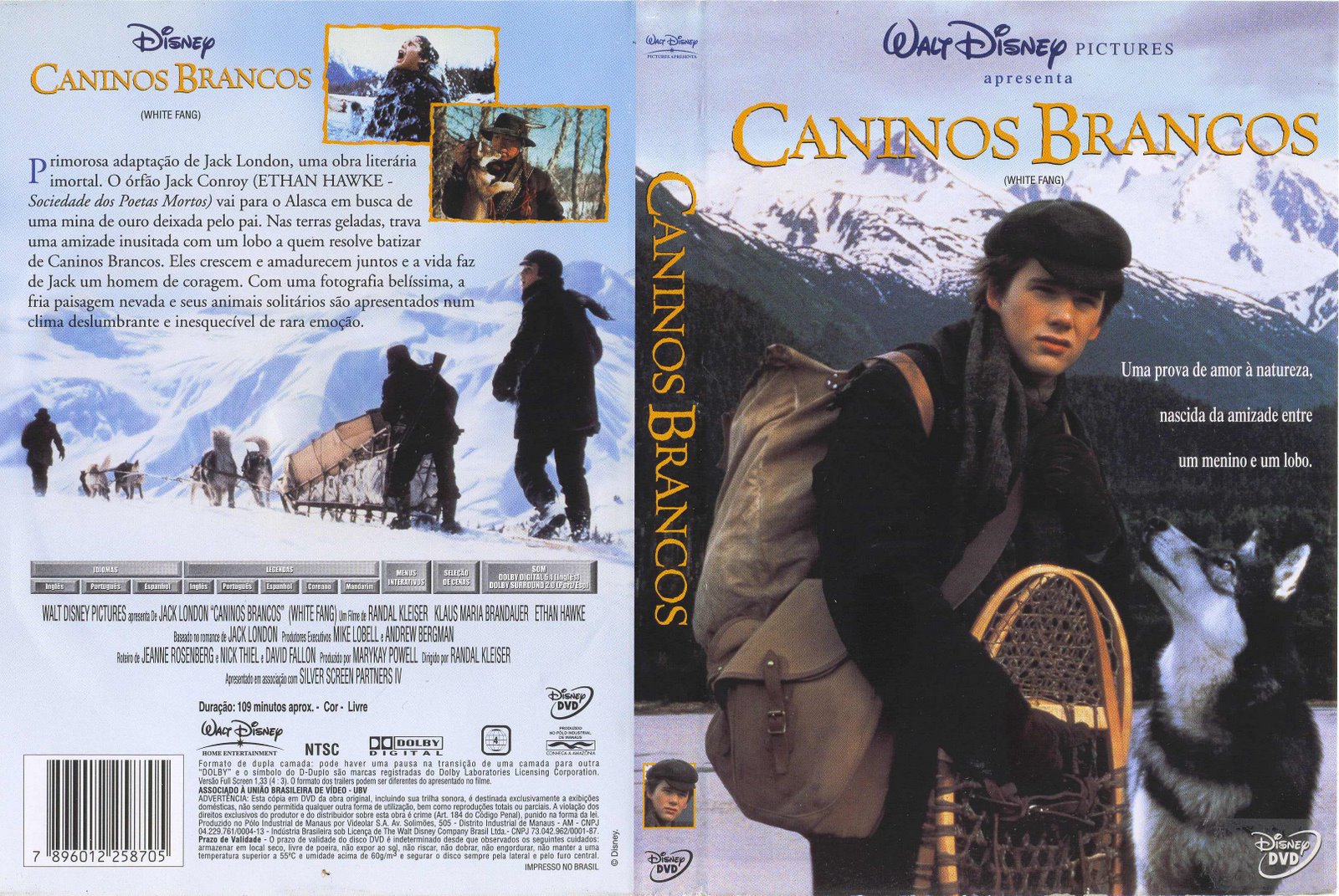 MAXIMUSS CAPAS: CANINOS BRANCOS (White Fang)