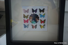 butterfly craft with magazine pages