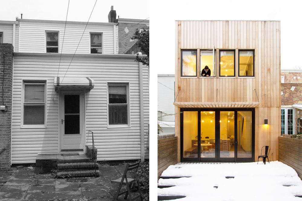 การปรับปรุงบ้านแถวเก่า 2 ชั้น ให้เข้ากับการเปลี่ยนแปลงในการดำเนินชีวิต
