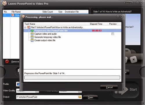 Converting PowerPoint to Video Converting PowerPoint to Video