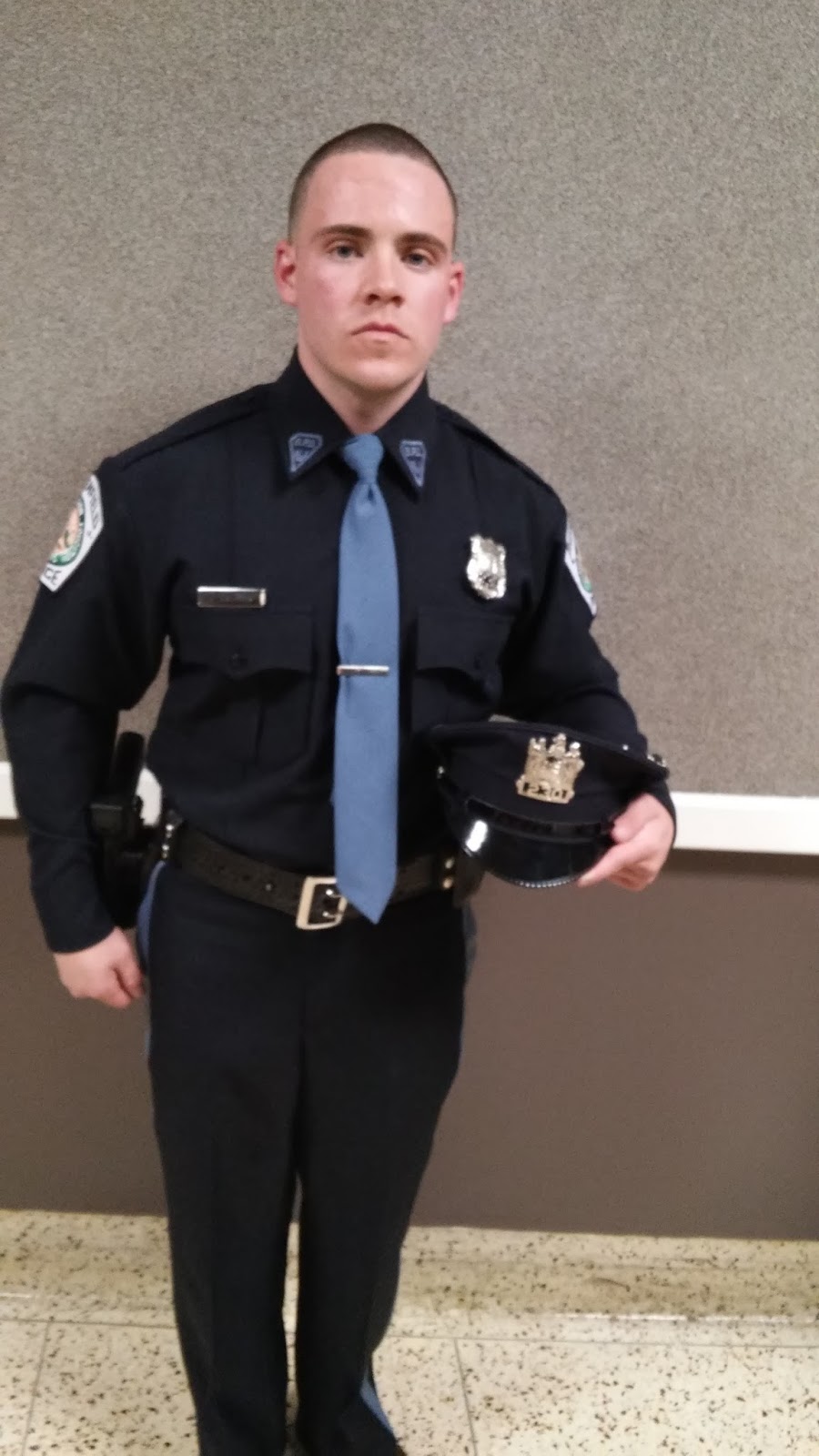 Bergenfield Police Department "Meet Our Officers" introducing PO