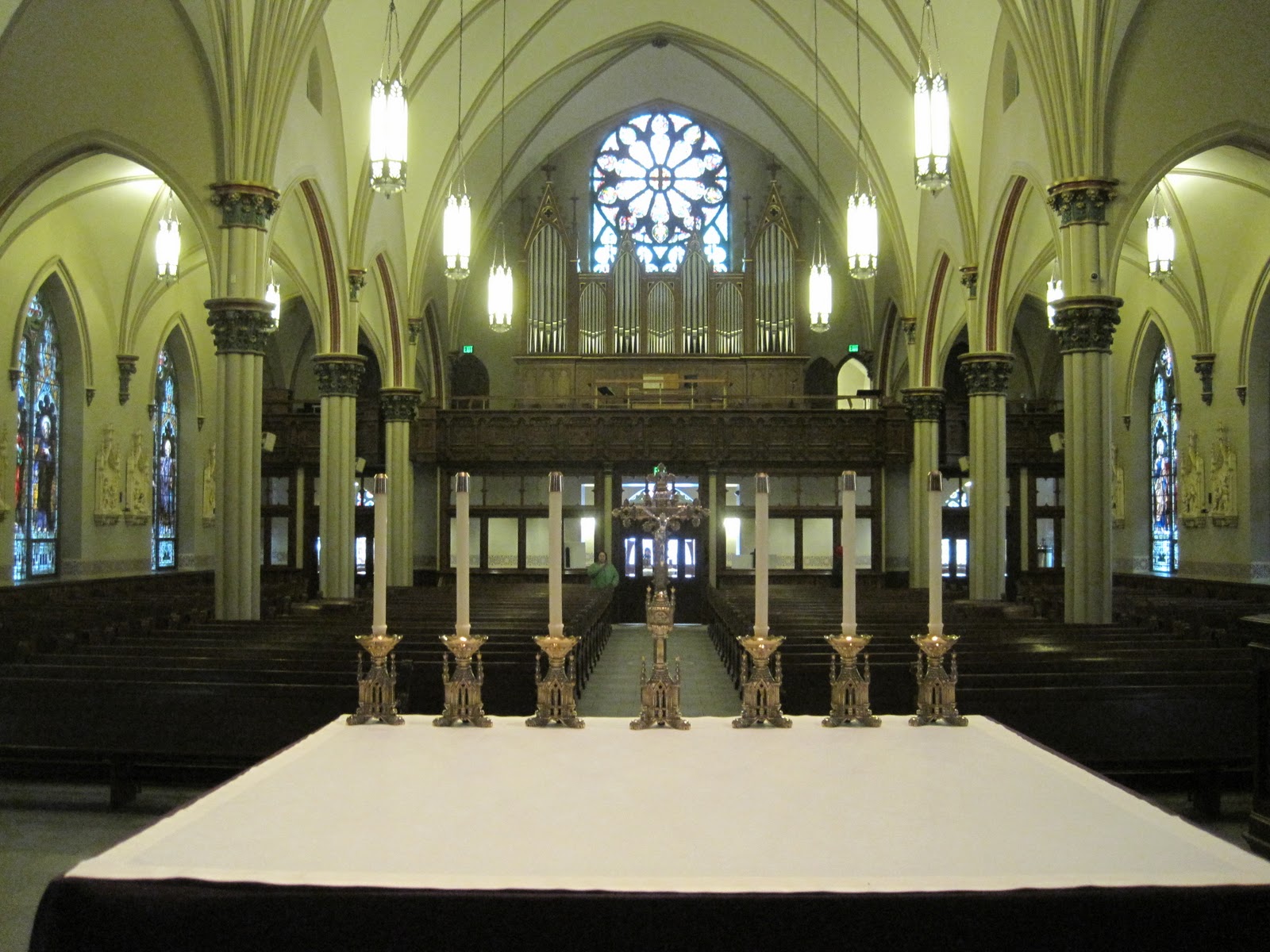 New Liturgical Movement Benedictine Altar Arrangements Cathedrals of