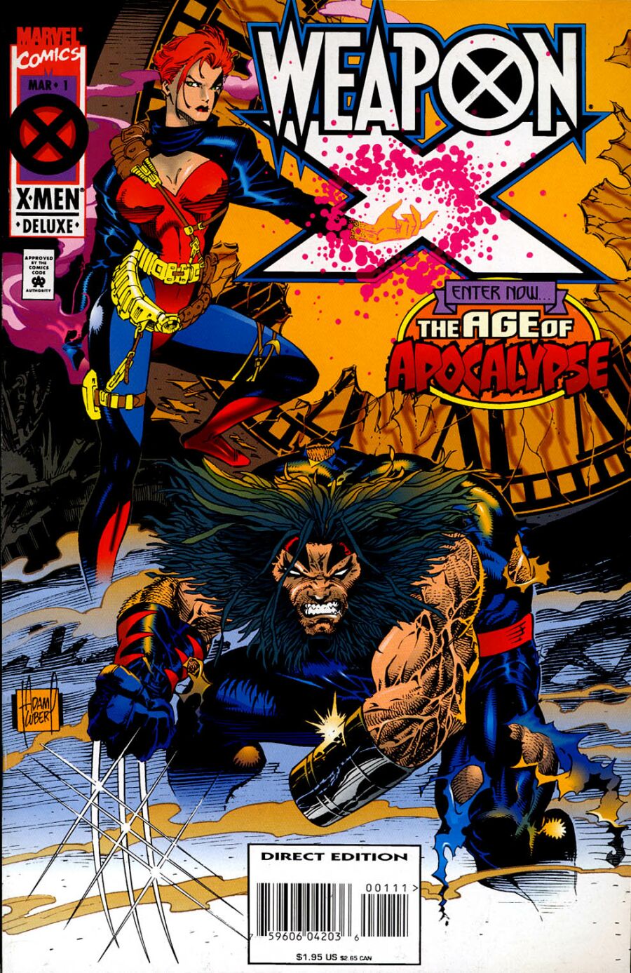 X-MEN #182-#187 BLOOD OF APOCALYPSE COMPLETE SET 1st Gambit As Death