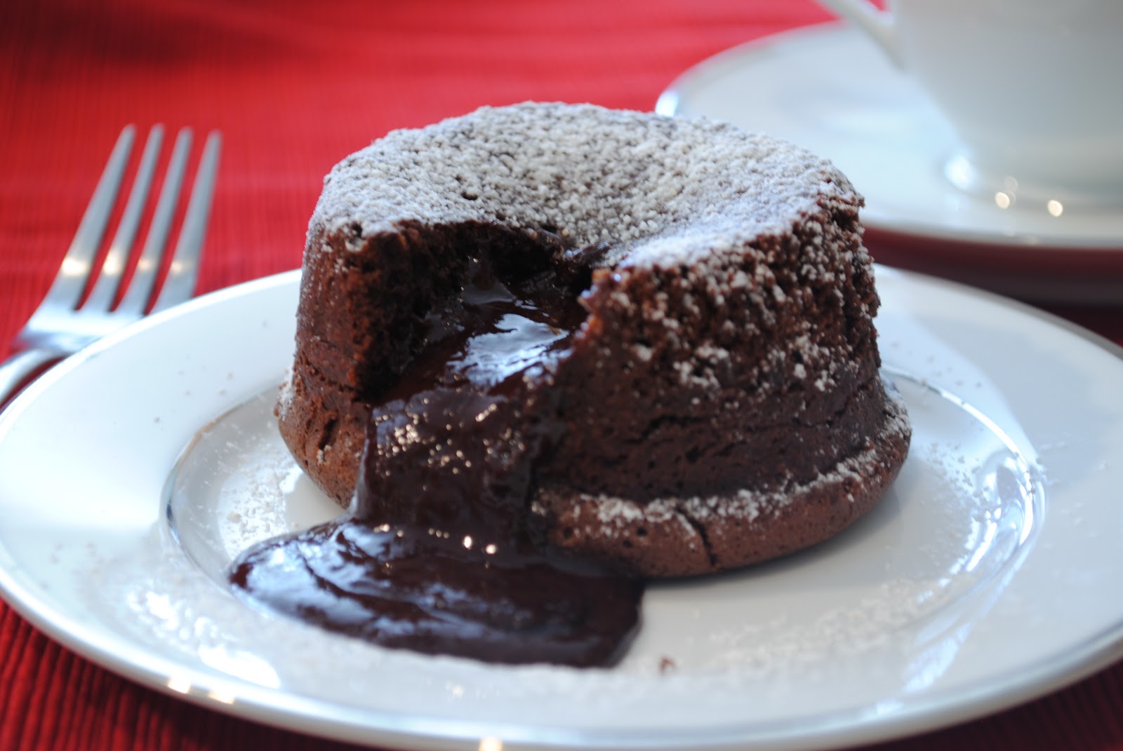 Chocolate Molten Lava Cake.