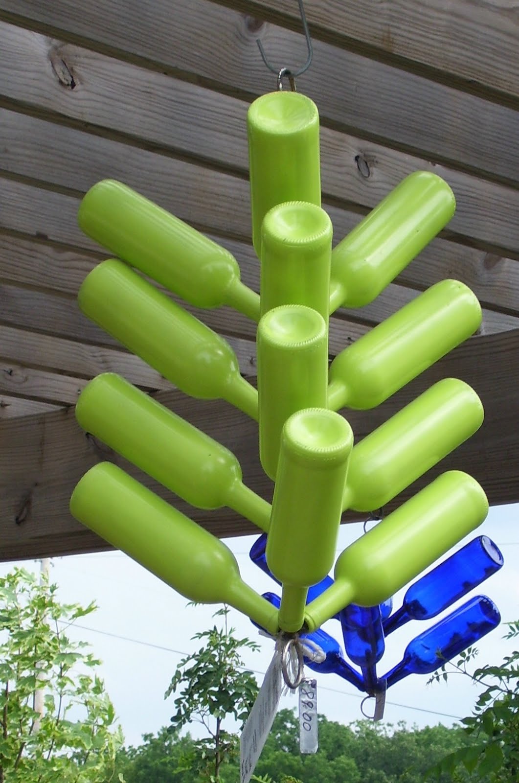 Talking to Plants Colored Bottles for Your Bottle Tree